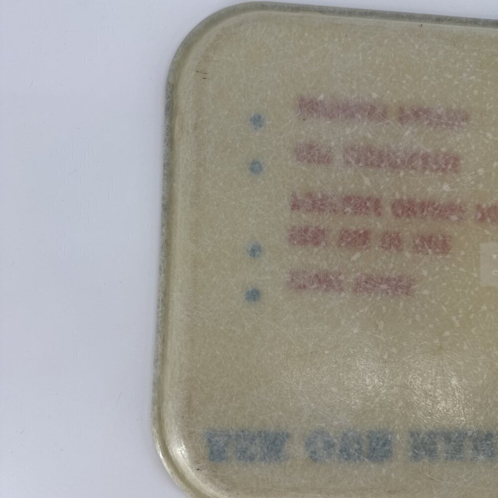 Vintage McDONALD'S RESTAURANT Fiberglass Tray Ask Our Manager About... tours - Picture 9 of 9